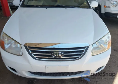 2008 Kia Spectra Ex из США, поврежденный, VIN KNAFE121385571100